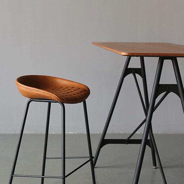 Industrial Style Bar Table Artificial Wood Top 42-inch Bar Table for Dining Room Clearhalo 'Bar Furniture' 'Bar Tables' 'bar_tables' 'furn' 'furn_bar_tables' 'Furniture' 'furniture_bar_tables' 'Kitchen & Dining Furniture' 'kitchen&dining_furn' 'kitchen' 4274417