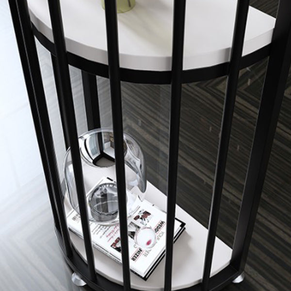 Industrial White Stone Top Counter Table 42-inch Height Table for Living Room Clearhalo 'Bar Furniture' 'Bar Tables' 'bar_tables' 'furn' 'furn_bar_tables' 'Furniture' 'furniture_bar_tables' 'Kitchen & Dining Furniture' 'kitchen&dining_furn' 'kitchen' 4274489