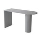 Industrial 41.3"H Bar Table Wood Specialty Top Bistro Table with Double Pedestal Grey Without Chairs Clearhalo 'Bar Furniture' 'Bar Tables' 'bar_tables' 'furn' 'furn_bar_tables' 'Furniture' 'furniture_bar_tables' 'Kitchen & Dining Furniture' 'kitchen&dining_furn' 'kitchen' 4274550