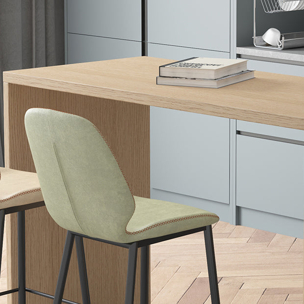 Industrial 41.3"H Bar Table Wood Specialty Top Bistro Table with Double Pedestal Clearhalo 'Bar Furniture' 'Bar Tables' 'bar_tables' 'furn' 'furn_bar_tables' 'Furniture' 'furniture_bar_tables' 'Kitchen & Dining Furniture' 'kitchen&dining_furn' 'kitchen' 4274559