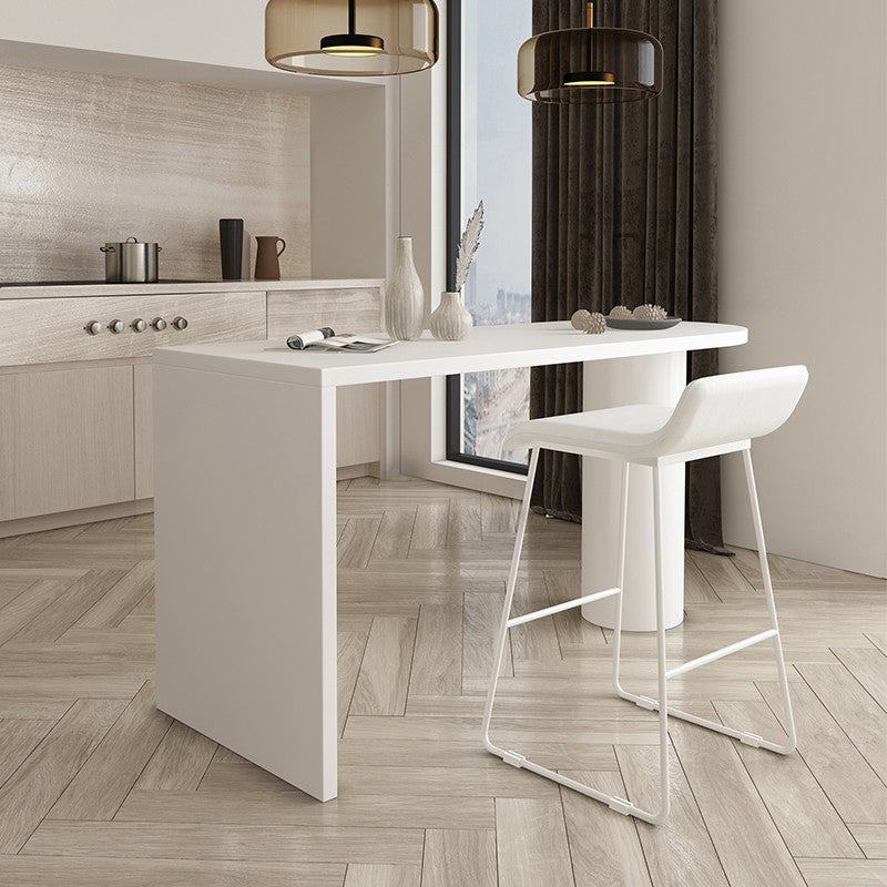 Industrial Style Bar Table Wood Specialty Top Bistro Table for Living Room Clearhalo 'Bar Furniture' 'Bar Tables' 'bar_tables' 'furn' 'furn_bar_tables' 'Furniture' 'furniture_bar_tables' 'Kitchen & Dining Furniture' 'kitchen&dining_furn' 'kitchen' 4274604