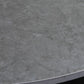 Industrial Gray Bar Table Faux Marble White 21.6" Round Top Bistro Table for Cafe Clearhalo 'Bar Furniture' 'Bar Tables' 'bar_tables' 'furn' 'furn_bar_tables' 'Furniture' 'furniture_bar_tables' 'Kitchen & Dining Furniture' 'kitchen&dining_furn' 'kitchen' 4274924