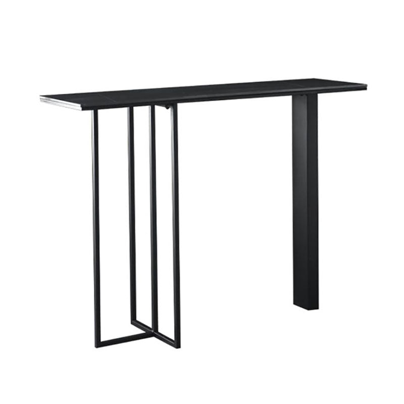 Industrial Rectangle Top Counter Table Marble Top 42-inch Height Table Without Chairs Clearhalo 'Bar Furniture' 'Bar Tables' 'bar_tables' 'furn' 'furn_bar_tables' 'Furniture' 'furniture_bar_tables' 'Kitchen & Dining Furniture' 'kitchen&dining_furn' 'kitchen' 4275048