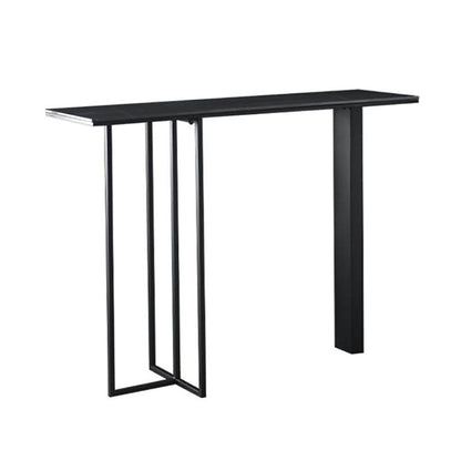 Industrial Rectangle Top Counter Table Marble Top 42-inch Height Table Without Chairs Clearhalo 'Bar Furniture' 'Bar Tables' 'bar_tables' 'furn' 'furn_bar_tables' 'Furniture' 'furniture_bar_tables' 'Kitchen & Dining Furniture' 'kitchen&dining_furn' 'kitchen' 4275048