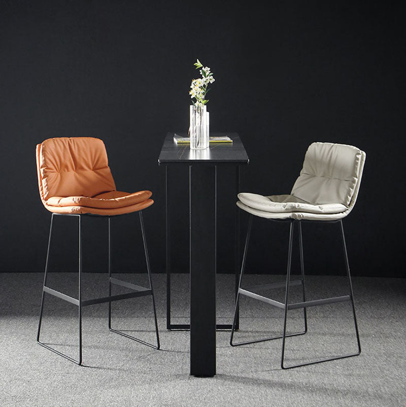 Industrial Rectangle Top Counter Table Marble Top 42-inch Height Table Clearhalo 'Bar Furniture' 'Bar Tables' 'bar_tables' 'furn' 'furn_bar_tables' 'Furniture' 'furniture_bar_tables' 'Kitchen & Dining Furniture' 'kitchen&dining_furn' 'kitchen' 4275057