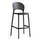 Stack-able Modern Footrest Bar Stool Low Back Plastic Rectangular Counter Stool Clearhalo 'Bar Furniture' 'Bar Stools' 'bar_stools' 'furn' 'furn_bar_stools' 'furniture_bar_stools' 'Kitchen & Dining Furniture' 'kitchen&dining_furn' 'kitchen' 'kitchen_furn' Furniture' 4275148