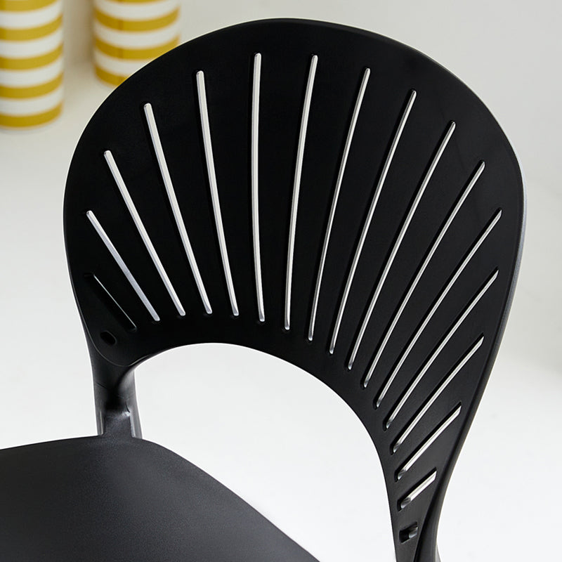 Stack-able Modern Footrest Bar Stool Low Back Plastic Rectangular Counter Stool Clearhalo 'Bar Furniture' 'Bar Stools' 'bar_stools' 'furn' 'furn_bar_stools' 'furniture_bar_stools' 'Kitchen & Dining Furniture' 'kitchen&dining_furn' 'kitchen' 'kitchen_furn' Furniture' 4275151