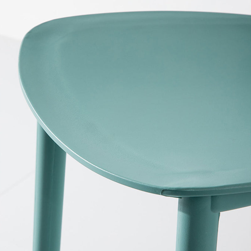 Modern Plastic Counter & Bar Stool Low Back Footrest Stool for Coffee Shop Clearhalo 'Bar Furniture' 'Bar Stools' 'bar_stools' 'furn' 'furn_bar_stools' 'furniture_bar_stools' 'Kitchen & Dining Furniture' 'kitchen&dining_furn' 'kitchen' 'kitchen_furn' Furniture' 4275186