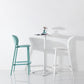 Modern Plastic Counter & Bar Stool Low Back Footrest Stool for Coffee Shop Clearhalo 'Bar Furniture' 'Bar Stools' 'bar_stools' 'furn' 'furn_bar_stools' 'furniture_bar_stools' 'Kitchen & Dining Furniture' 'kitchen&dining_furn' 'kitchen' 'kitchen_furn' Furniture' 4275189