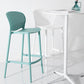 Modern Plastic Counter & Bar Stool Low Back Footrest Stool for Coffee Shop Clearhalo 'Bar Furniture' 'Bar Stools' 'bar_stools' 'furn' 'furn_bar_stools' 'furniture_bar_stools' 'Kitchen & Dining Furniture' 'kitchen&dining_furn' 'kitchen' 'kitchen_furn' Furniture' 4275190