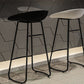 Modern Armless Backrest Counter Stool Iron Household Bar Stool with Pedal Clearhalo 'Bar Furniture' 'Bar Stools' 'bar_stools' 'furn' 'furn_bar_stools' 'furniture_bar_stools' 'Kitchen & Dining Furniture' 'kitchen&dining_furn' 'kitchen' 'kitchen_furn' Furniture' 4275207