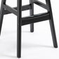 Modern Armless Backrest Counter Stool Wood Household Bar Stool with Cushion Clearhalo 'Bar Furniture' 'Bar Stools' 'bar_stools' 'furn' 'furn_bar_stools' 'furniture_bar_stools' 'Kitchen & Dining Furniture' 'kitchen&dining_furn' 'kitchen' 'kitchen_furn' Furniture' 4275228