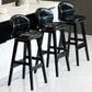 Modern Armless Backrest Counter Stool Wood Household Bar Stool with Pedal and Cushion Clearhalo 'Bar Furniture' 'Bar Stools' 'bar_stools' 'furn' 'furn_bar_stools' 'furniture_bar_stools' 'Kitchen & Dining Furniture' 'kitchen&dining_furn' 'kitchen' 'kitchen_furn' Furniture' 4275263