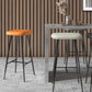 Glam Counter Bar Stool Armless Leather Rectangle Bar Stool with Footrest Clearhalo 'Bar Furniture' 'Bar Stools' 'bar_stools' 'furn' 'furn_bar_stools' 'furniture_bar_stools' 'Kitchen & Dining Furniture' 'kitchen&dining_furn' 'kitchen' 'kitchen_furn' Furniture' 4275459