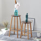 Modern Round Counter Bar Stool Armless Wood Indoor Bar Stool with Footrest Clearhalo 'Bar Furniture' 'Bar Stools' 'bar_stools' 'furn' 'furn_bar_stools' 'furniture_bar_stools' 'Kitchen & Dining Furniture' 'kitchen&dining_furn' 'kitchen' 'kitchen_furn' Furniture' 4275495