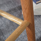 Modern Round Counter Bar Stool Armless Wood Indoor Bar Stool with Footrest Clearhalo 'Bar Furniture' 'Bar Stools' 'bar_stools' 'furn' 'furn_bar_stools' 'furniture_bar_stools' 'Kitchen & Dining Furniture' 'kitchen&dining_furn' 'kitchen' 'kitchen_furn' Furniture' 4275499
