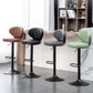Contemporary Faux Leather Bar Stool Footrest Low Back Adjustable Height Swivel Stool Clearhalo 'Bar Furniture' 'Bar Stools' 'bar_stools' 'furn' 'furn_bar_stools' 'furniture_bar_stools' 'Kitchen & Dining Furniture' 'kitchen&dining_furn' 'kitchen' 'kitchen_furn' Furniture' 4275587