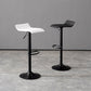 Modern Adjustable Swivel Bar Stool Footrest Low Back Faux Leather Bar Stool Clearhalo 'Bar Furniture' 'Bar Stools' 'bar_stools' 'furn' 'furn_bar_stools' 'furniture_bar_stools' 'Kitchen & Dining Furniture' 'kitchen&dining_furn' 'kitchen' 'kitchen_furn' Furniture' 4275610