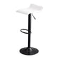 Modern Adjustable Swivel Bar Stool Footrest Low Back Faux Leather Bar Stool White 1 Piece Clearhalo 'Bar Furniture' 'Bar Stools' 'bar_stools' 'furn' 'furn_bar_stools' 'furniture_bar_stools' 'Kitchen & Dining Furniture' 'kitchen&dining_furn' 'kitchen' 'kitchen_furn' Furniture' 4275612