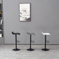 Modern Adjustable Swivel Bar Stool Footrest Low Back Faux Leather Bar Stool Clearhalo 'Bar Furniture' 'Bar Stools' 'bar_stools' 'furn' 'furn_bar_stools' 'furniture_bar_stools' 'Kitchen & Dining Furniture' 'kitchen&dining_furn' 'kitchen' 'kitchen_furn' Furniture' 4275631