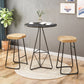 Wood Modern Bar Stool Backless Natural Contoured Seat Stool with Iron Legs Clearhalo 'Bar Furniture' 'Bar Stools' 'bar_stools' 'furn' 'furn_bar_stools' 'furniture_bar_stools' 'Kitchen & Dining Furniture' 'kitchen&dining_furn' 'kitchen' 'kitchen_furn' Furniture' 4275697