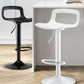Modern Footrest Bar Stool Plastic Low Back Bucket Indoor Swivel Counter Stool Clearhalo 'Bar Furniture' 'Bar Stools' 'bar_stools' 'furn' 'furn_bar_stools' 'furniture_bar_stools' 'Kitchen & Dining Furniture' 'kitchen&dining_furn' 'kitchen' 'kitchen_furn' Furniture' 4275719