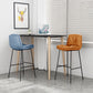 Indoor Leather Bar Stool Low Back Footrest Bucket Counter Stool with Cushion Clearhalo 'Bar Furniture' 'Bar Stools' 'bar_stools' 'furn' 'furn_bar_stools' 'furniture_bar_stools' 'Kitchen & Dining Furniture' 'kitchen&dining_furn' 'kitchen' 'kitchen_furn' Furniture' 4275777