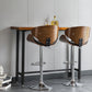 Wood Adjustable Bar & Counter Stool Armed Footrest Indoor Contemporary Bar Stool Clearhalo 'Bar Furniture' 'Bar Stools' 'bar_stools' 'furn' 'furn_bar_stools' 'furniture_bar_stools' 'Kitchen & Dining Furniture' 'kitchen&dining_furn' 'kitchen' 'kitchen_furn' Furniture' 4275830