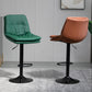 Modern Leather Bar Stool Swivel Bucket Adjustable Height Full Back Counter Stool Clearhalo 'Bar Furniture' 'Bar Stools' 'bar_stools' 'furn' 'furn_bar_stools' 'furniture_bar_stools' 'Kitchen & Dining Furniture' 'kitchen&dining_furn' 'kitchen' 'kitchen_furn' Furniture' 4275868