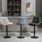 Modern Leather Bar Stool Swivel Bucket Adjustable Height Full Back Counter Stool Clearhalo 'Bar Furniture' 'Bar Stools' 'bar_stools' 'furn' 'furn_bar_stools' 'furniture_bar_stools' 'Kitchen & Dining Furniture' 'kitchen&dining_furn' 'kitchen' 'kitchen_furn' Furniture' 4275880
