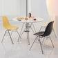 Modern Metal Dining Armless Chair Plastic Dining Side Chair for Restaurant Use Clearhalo ' kitchen&dining_furn' 'Dining Chairs' 'Dining Tables & Seating' 'dining_chair' 'Furniture' 'furniture_dining_chair' 'Kitchen & Dining Furniture' 'kitchen' 4275894