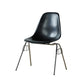 Modern Metal Dining Armless Chair Plastic Dining Side Chair for Restaurant Use Black 1 Piece Clearhalo ' kitchen&dining_furn' 'Dining Chairs' 'Dining Tables & Seating' 'dining_chair' 'Furniture' 'furniture_dining_chair' 'Kitchen & Dining Furniture' 'kitchen' 4275895