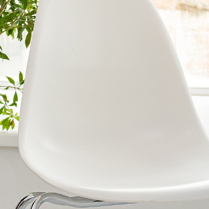 Modern Metal Dining Armless Chair Plastic Dining Side Chair for Restaurant Use Clearhalo ' kitchen&dining_furn' 'Dining Chairs' 'Dining Tables & Seating' 'dining_chair' 'Furniture' 'furniture_dining_chair' 'Kitchen & Dining Furniture' 'kitchen' 4275906