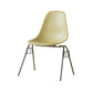 Modern Metal Dining Armless Chair Plastic Dining Side Chair for Restaurant Use Beige-Yellow 1 Piece Clearhalo ' kitchen&dining_furn' 'Dining Chairs' 'Dining Tables & Seating' 'dining_chair' 'Furniture' 'furniture_dining_chair' 'Kitchen & Dining Furniture' 'kitchen' 4275914