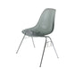 Modern Metal Dining Armless Chair Plastic Dining Side Chair for Restaurant Use Smoke Gray 1 Piece Clearhalo ' kitchen&dining_furn' 'Dining Chairs' 'Dining Tables & Seating' 'dining_chair' 'Furniture' 'furniture_dining_chair' 'Kitchen & Dining Furniture' 'kitchen' 4275918