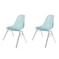 Modern Metal Dining Armless Chair Plastic Dining Side Chair for Restaurant Use Light Blue Set of 2 Clearhalo ' kitchen&dining_furn' 'Dining Chairs' 'Dining Tables & Seating' 'dining_chair' 'Furniture' 'furniture_dining_chair' 'Kitchen & Dining Furniture' 'kitchen' 4275929