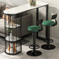 Modern Black and White Bistro Bar Desk Storage Kitchen Bistro Bar Table 78.7"L x 15.7"W x 41.3"H Without Chairs Clearhalo 'Bar Furniture' 'Bar Tables' 'bar_tables' 'furn' 'furn_bar_tables' 'Furniture' 'furniture_bar_tables' 'Kitchen & Dining Furniture' 'kitchen&dining_furn' 'kitchen' 4284567