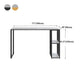 Rectangle Living Room Pub Height Dining Table Marble Bistro Table with Storage Clearhalo 'Bar Furniture' 'Bar Tables' 'bar_tables' 'furn' 'furn_bar_tables' 'Furniture' 'furniture_bar_tables' 'Kitchen & Dining Furniture' 4284888