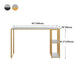 Rectangle Living Room Pub Height Dining Table Marble Bistro Table with Storage Clearhalo 'Bar Furniture' 'Bar Tables' 'bar_tables' 'furn' 'furn_bar_tables' 'Furniture' 'furniture_bar_tables' 'Kitchen & Dining Furniture' 4284892