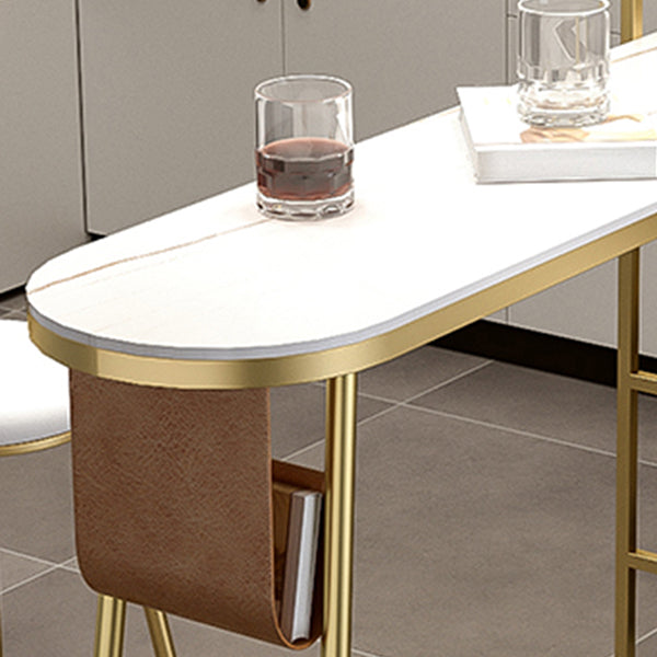 Indoor Wine Back Event and Cocktail Table Modern Marble Legs Bar Height Table Clearhalo 'Bar Furniture' 'Bar Tables' 'bar_tables' 'furn' 'furn_bar_tables' 'Furniture' 'furniture_bar_tables' 'Kitchen & Dining Furniture' 'kitchen&dining_furn' 'kitchen' 4285015
