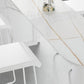 Marble Modern Double pedestal Patio Bar Table Indoor Bistro Bar Height Cocktail Table Clearhalo 'Bar Furniture' 'Bar Tables' 'bar_tables' 'furn' 'furn_bar_tables' 'Furniture' 'furniture_bar_tables' 'Kitchen & Dining Furniture' 4286385