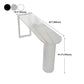 Marble Modern Double pedestal Patio Bar Table Indoor Bistro Bar Height Cocktail Table Clearhalo 'Bar Furniture' 'Bar Tables' 'bar_tables' 'furn' 'furn_bar_tables' 'Furniture' 'furniture_bar_tables' 'Kitchen & Dining Furniture' 4286402