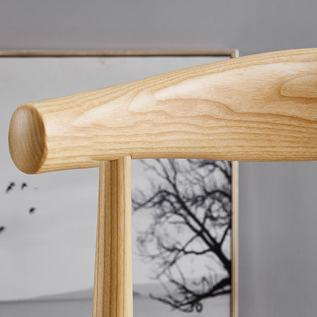 Modern Wood Dining Armless Chair Ladder Back Dining Chair for Kitchen Clearhalo ' kitchen&dining_furn' 'Dining Chairs' 'Dining Tables & Seating' 'dining_chair' 'furn' 'furn_dining_chair' 'Furniture' 'furniture_dining_chair' 'Kitchen & Dining Furniture' 'kitchen' 4286517