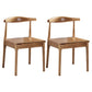 Modern Wood Dining Armless Chair Ladder Back Dining Chair for Kitchen Khaki 2 Piece Set Clearhalo ' kitchen&dining_furn' 'Dining Chairs' 'Dining Tables & Seating' 'dining_chair' 'furn' 'furn_dining_chair' 'Furniture' 'furniture_dining_chair' 'Kitchen & Dining Furniture' 'kitchen' 4286524