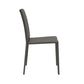 Contemporary Leather Curved Dining Chair Parsons Chair for Brasserie Clearhalo ' kitchen&dining_furn' 'Dining Chairs' 'Dining Tables & Seating' 'dining_chair' 'furn' 'furn_dining_chair' 'Furniture' 'furniture_dining_chair' 'Kitchen & Dining Furniture' 'kitchen' 4286556