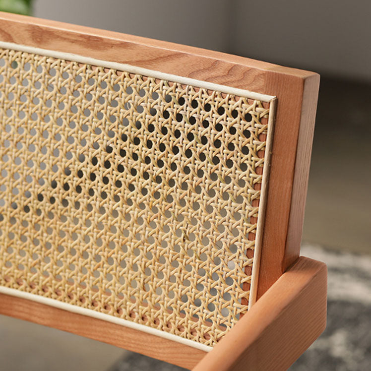 Solid Wood Dining Arm Chairs Indoor-Outdoor Open Back Chair for Kitchen Clearhalo ' kitchen&dining_furn' 'Dining Chairs' 'Dining Tables & Seating' 'dining_chair' 'furn' 'furn_dining_chair' 'Furniture' 'furniture_dining_chair' 'Kitchen & Dining Furniture' 'kitchen' 4286598