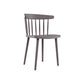 Modern Acrylic Indoor-Outdoor Chairs Windsor Dining Side Chair Grey 1 Piece Clearhalo ' kitchen&dining_furn' 'Dining Chairs' 'Dining Tables & Seating' 'dining_chair' 'furn' 'furn_dining_chair' 'Furniture' 'furniture_dining_chair' 'Kitchen & Dining Furniture' 'kitchen' 4286632