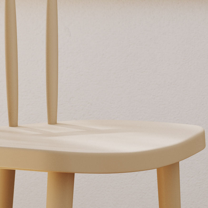 Modern Acrylic Indoor-Outdoor Chairs Windsor Dining Side Chair Clearhalo ' kitchen&dining_furn' 'Dining Chairs' 'Dining Tables & Seating' 'dining_chair' 'furn' 'furn_dining_chair' 'Furniture' 'furniture_dining_chair' 'Kitchen & Dining Furniture' 'kitchen' 4286638