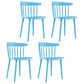 Modern Acrylic Indoor-Outdoor Chairs Windsor Dining Side Chair Light Blue 4 Piece Set Clearhalo ' kitchen&dining_furn' 'Dining Chairs' 'Dining Tables & Seating' 'dining_chair' 'furn' 'furn_dining_chair' 'Furniture' 'furniture_dining_chair' 'Kitchen & Dining Furniture' 'kitchen' 4286654