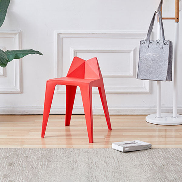 Modern Plastic Indoor-Outdoor Chairs Solid Back Side Dining Chairs Clearhalo ' kitchen&dining_furn' 'Dining Chairs' 'Dining Tables & Seating' 'dining_chair' 'furn' 'furn_dining_chair' 'Furniture' 'furniture_dining_chair' 'Kitchen & Dining Furniture' 'kitchen' 4286679